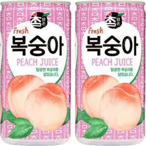 참맑은 복숭아 175ml x 60캔입 (30캔x2박스)  AH-400