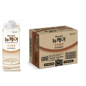 유케어 구수한맛 노인 단백질 보충제 시니어 어르신 어른 음료 누케어 200ml 30개 MJ