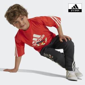 아디다스키즈 브랜드관 아디다스 ADIDAS kids A100~A140 x 디즈니 미키마우스 팬츠 IV9627 684117