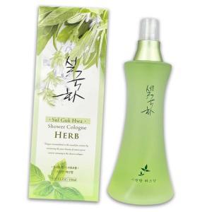 설국화 향기 샤워코롱 시원한 허브향 150ml -O 샤워