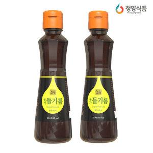 청양식품 농가 들기름 300ml x2병