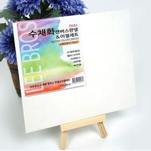 수채화판넬n이젤 15x20.20x25 그림 캔버스 아크릴물감 나무 패드 액자