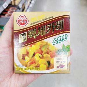 오뚜기 백세카레 고형 순한맛 100g