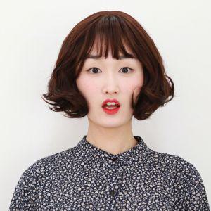 단발가발 노르이숲 (망포함) 여성 패션 가짜머리 가방 여자 예쁜 항암 통머리