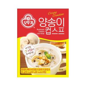 양송이 컵스프 60G 16개 간식용 즉석조리 간편조리 식사대용 즉석식품 맛있는 크림 머쉬룸 즉석요리 간편요