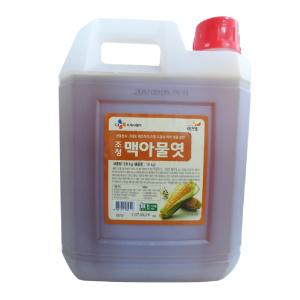 이츠웰 조청 맥아 물엿 10Kg 2개 대용량 업소용 조미료 급식용 요리용 조리용 음식용