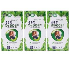 종근당건강 엽산600골드 600mg x 90정 2+1 말토텍스트린 과일채소 혼합분말