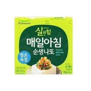 풀무원 생산직송 매일아침 순생나또 식사대용 49.5g 48팩