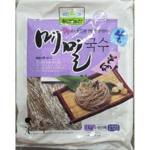 칠갑농산 생메밀면 1Kg X10생 소바 생소바 메밀 국수 모밀 면류 생면 생모밀