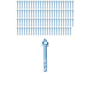 지름 18 X 110mm 쐐기 셋트앙카 칼블럭 100개입 브럭 콘크리트앙카 점자 부속 부속품 블록 설치 앙카못 앙