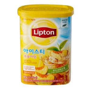 립톤)아이스티 복숭아맛 지관(907g)분말 과일 가루 차분 분말 분차