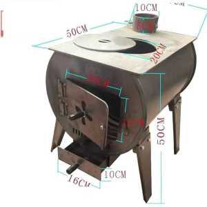 가스통난로 마당화로 드럼통화목난로 야외 장작난로