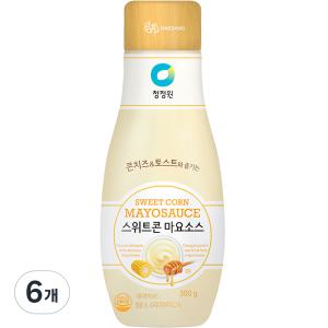 (1+1) 청정원 스위트콘 마요소스, 300g, 6개 2set