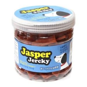 [하프클럽/알티피아]닭고기져키 JASPER 펫푸드 400g 프리미엄 육포 애견육