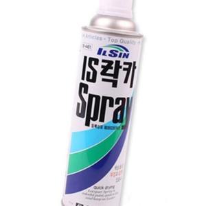 (올핀)일신 락카 420ml 무광흑색 스프레이 도색 페인트 락카