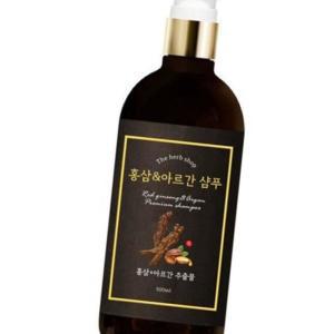 (제스트)어성초 더허브샵 THS 샴푸 500ml 홍삼아르간 택1