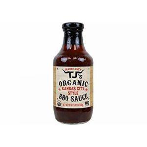 TJ's Trader Joe's 유기농 캔자스 시티 스타일 BBQ 소스 532.3ml(18온스) (2팩)