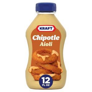 KRAFT Kraft Chipotle Aioli, 354.9ml (12 액량 온스) 병