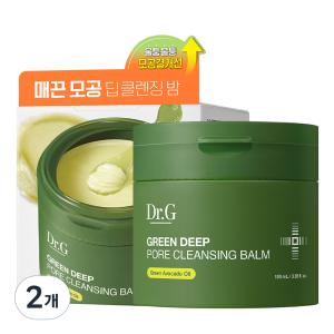 닥터지 그린 딥 포어 클렌징 밤, 100ml, 2개