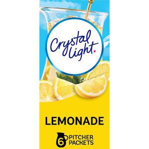 Crystal Light 레모네이드 드링크 믹스, 피처 패킷 6개