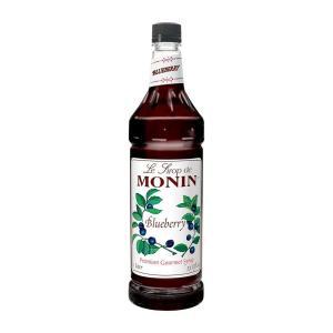 모닌 Monin - 블루베리 시럽, 약간 달콤하고 시큼한 맛, 차, 레모네이드, 스무디 및 칵테일에 적합, 글루텐