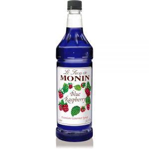 모닌 Monin - 블루 라즈베리 시럽, 볼드 베리 맛, 레모네이드, 소다, 슬러시, 비건, GMO 프리, 글루텐 프리