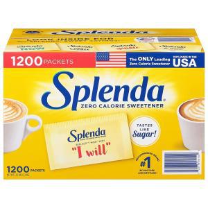 Splenda 감미료, 1200개, 1.2kg(2.6파운드) (포장은 다를 수 있음)