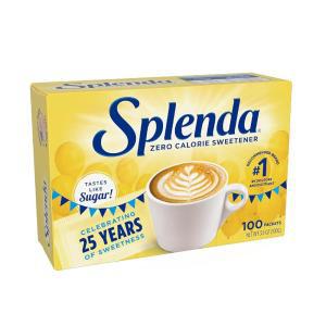 Splenda SPLENDA 칼로리 없는 감미료, 1인용 패킷 100개, 99.2g(3.5온스)