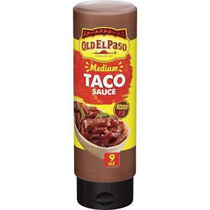 OLD EL PASO Old El Paso 타코 소스, 미디엄, 스퀴즈 병, 255g(9온스)