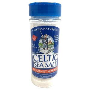 Celtic Sea Salt Gourmet 코셔 소금, 쉐이커, 0.2kg(0.5파운드) (1팩)