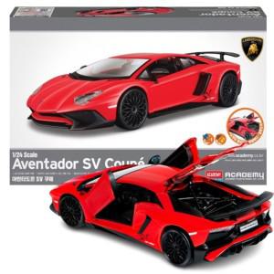 희원유통 람보르기니 Aventador SV 메탈 다이캐스트 모형 레이싱카 선물 미니카