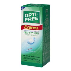 알콘 옵티프리 렌즈세척액 익스프레스 470ml 1개