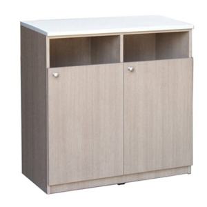 분리수거 목재 2단 분리수거함 800x330x800mm 쓰레기통 SIT0