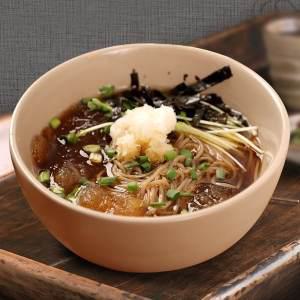 [냉면]메밀소바 냉면 10인분 (사리 2kg + 메밀소바육수 300g x 10봉)