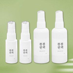 뿜뿜편백 휴대용 신발 냄새제거 편백수 스프레이 4종세트 260ml 3%편백오일함유