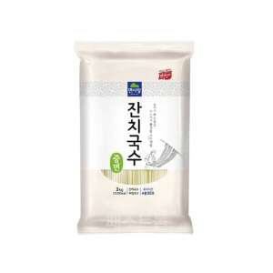 면사랑 잔치국수 중면 3kg