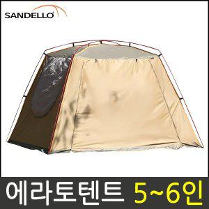 산들로 에라토 5∼6인용 알루미늄 트윈 그늘막텐트 텐트만판매 텐트 캠핑 나들이 야외 ML853878