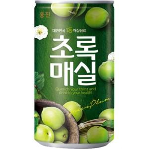 웅진 초록매실 180ml x 30캔