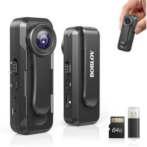 BOBLOV W1 1080P 64GB 바디 카메라 바디캠