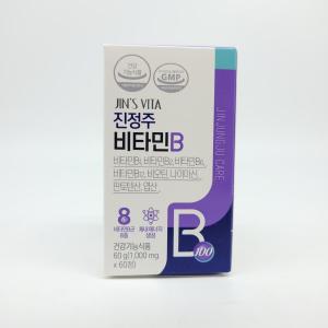 진정주 비타민B 1000mg x 60정 진약사몰 비타민비 비오틴 엽산