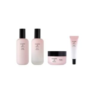 참존 참인셀 리추얼 4종 세트 (소프너 110ml+에멀젼 110ml+크림 50ml+아이크림30ml)