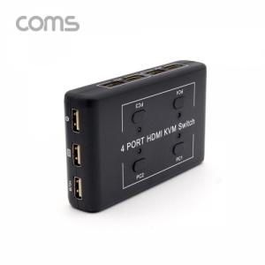 Coms 4포트 HDMI KVM 스위치4대1