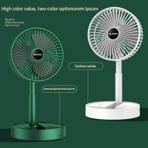 접이식 충전식 휴대용 및 캠에 높이 순환기 야외 선풍기 미니 공기 전기 적합 가정용 조절 서큘레이터