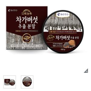 CI[식품(건식품)]보뚜 12배 농축 차가버섯 추출분말 100g