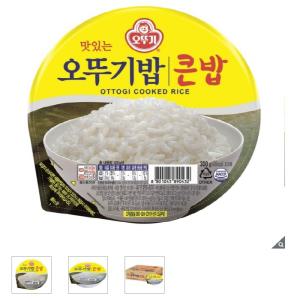 CI[식품(가공식품)]오뚜기맛있는오뚜기밥 큰밥 300g x 18