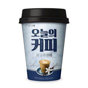 오늘의커피 바닐라라떼 250ml x [10+10] 20개