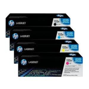 HP 125A정품토너 4색세트(CB540A 검정+ CB541A 파랑+ CB542A 노랑+ CB543A 빨강) CP1215 CP1215N CP1510N