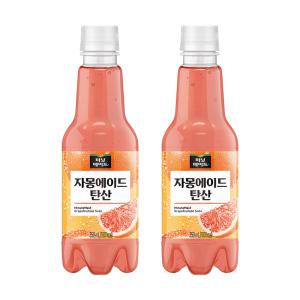 미닛메이드 자몽에이드 탄산  PET, 350ml, 24개