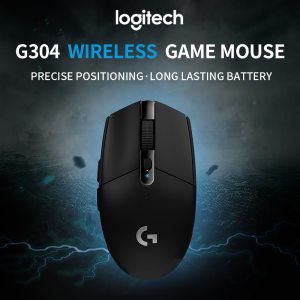 블루투스무선유선마우스 로지텍 G304 G305 무선 마우스 프로그래밍 가능 버튼 6 개 USB HERO 센서 12000DPI