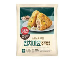 [기타]CJ 햇반 쿡반 참치마요주먹밥 500g 2개